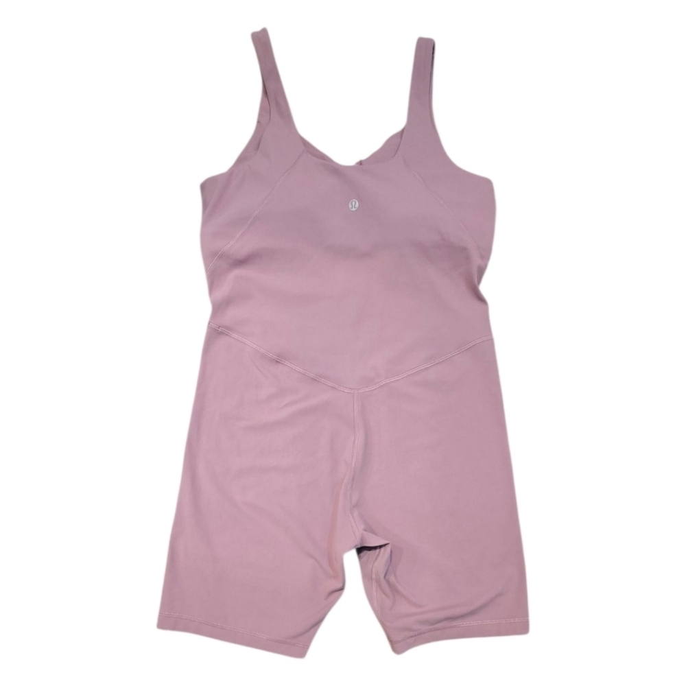 Lululemon Align Bodysuit 8" Velvet Dust Pink Size 12 NWT Msrp $128 - Picture 4 of 10